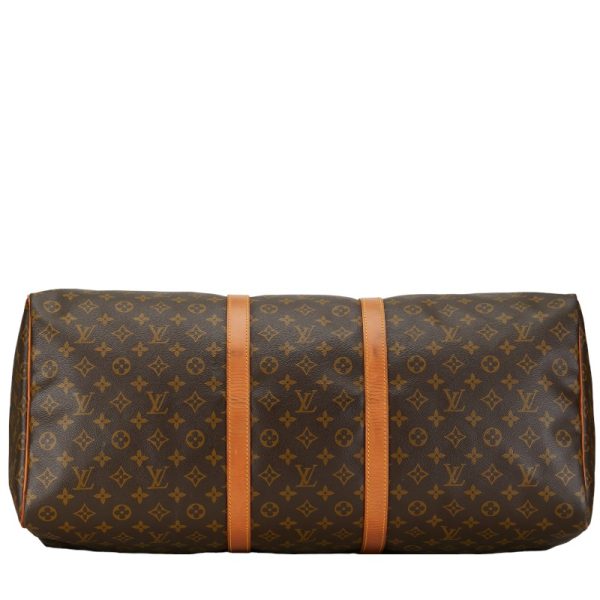 227 53640 4 Louis Vuitton Monogram Keepall 60 M41422 Brown