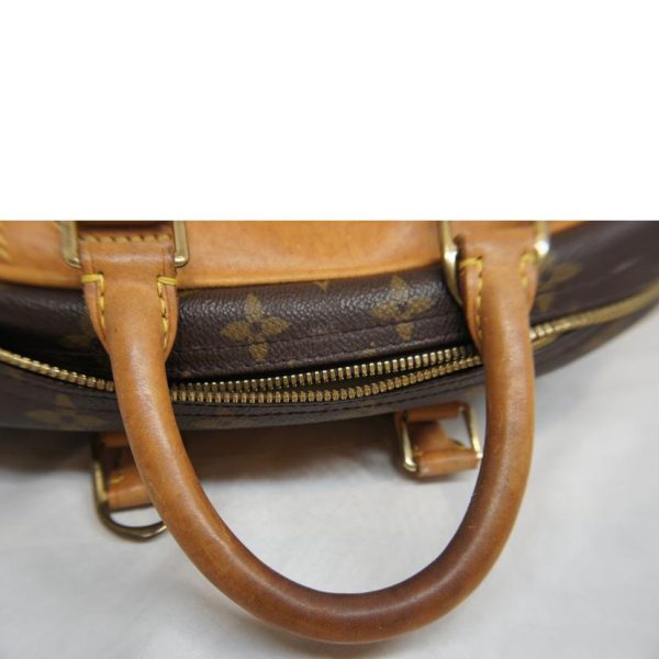 22735 13 Louis Vuitton Trouville Monogram Satchel Bag Brown