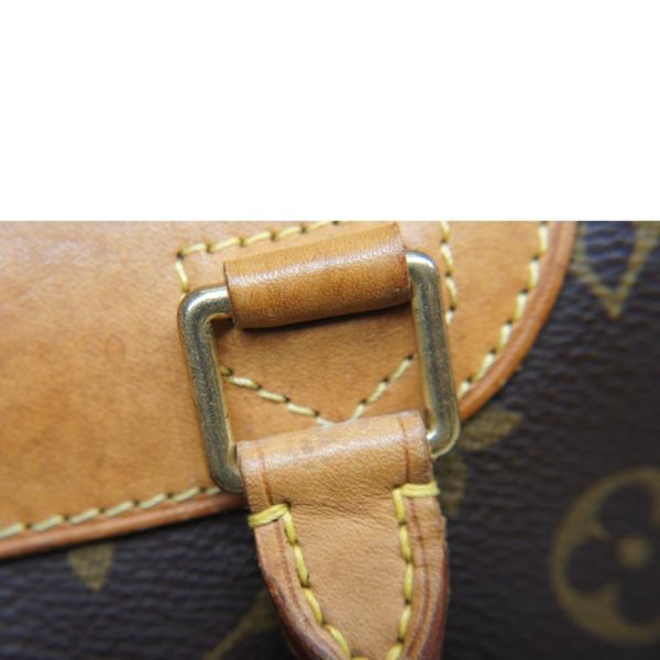 22735 9 Louis Vuitton Trouville Monogram Satchel Bag Brown