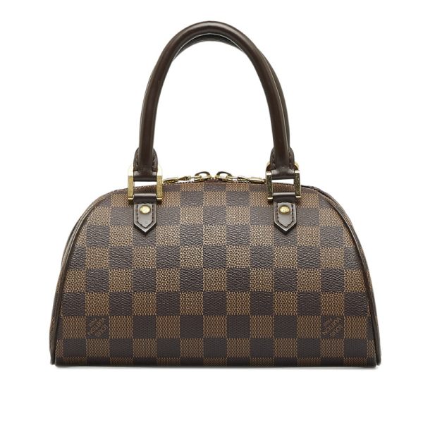 228 31908 1 Louis Vuitton Damier Rivera Mini Boston Bag Brown