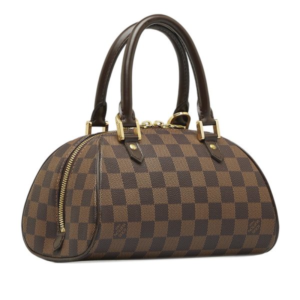 228 31908 2 Louis Vuitton Damier Rivera Mini Boston Bag Brown