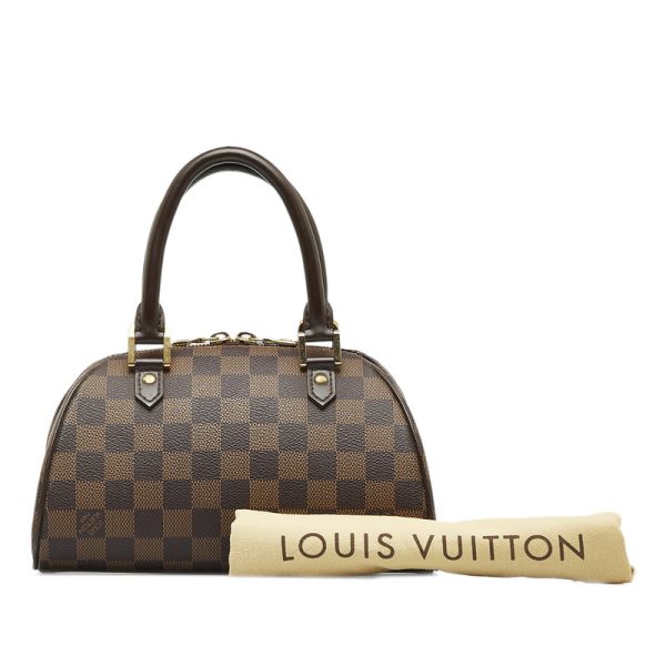 228 31908 9 Louis Vuitton Damier Rivera Mini Boston Bag Brown