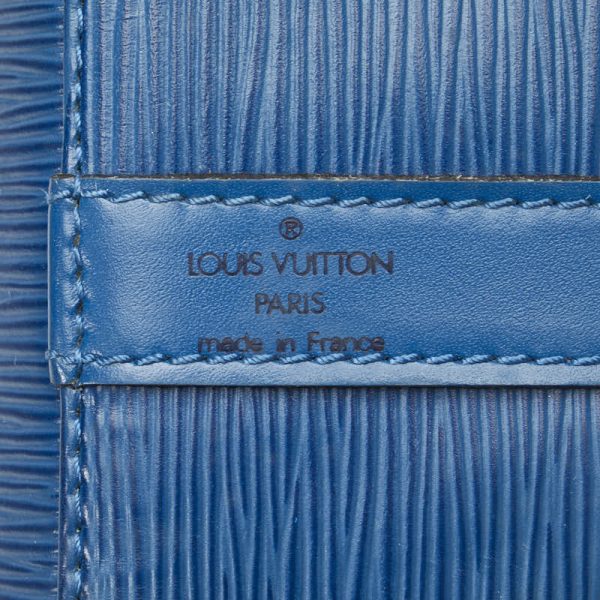 228 31919 6 Louis Vuitton Epi Petit Noe One Shoulder Bag M44105 Toledo Blue Leather