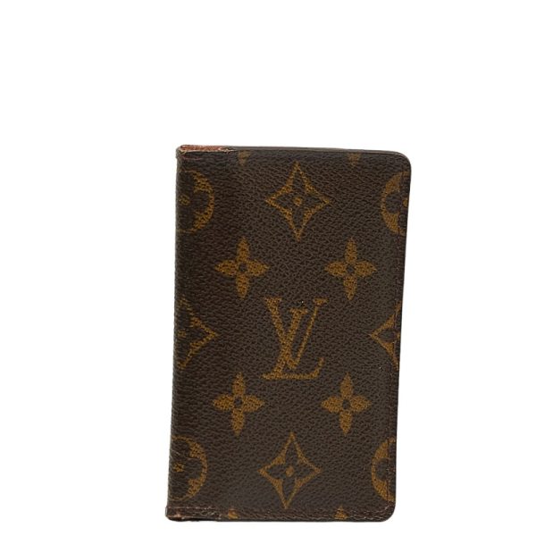 228 31920 2 Louis Vuitton Monogram Organizer de Poche Card Case Brown