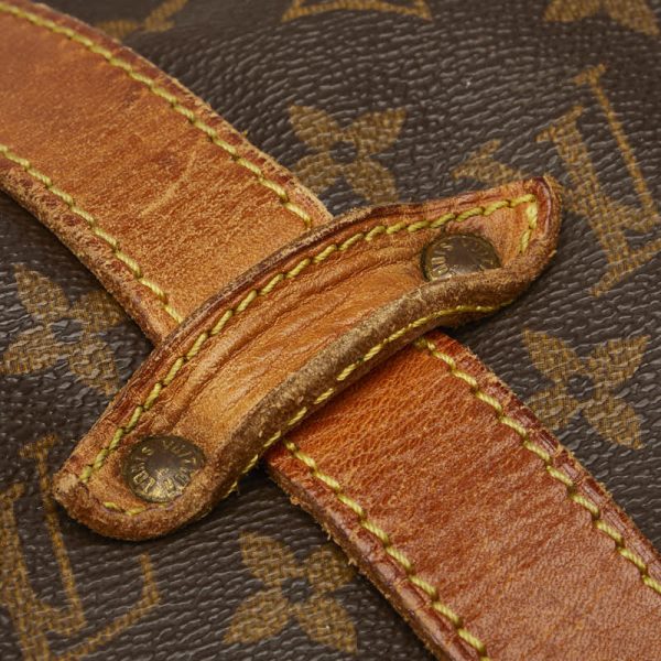 228 31921 5 Louis Vuitton Monogram Saumur 35 Shoulder Bag M42254 Brown