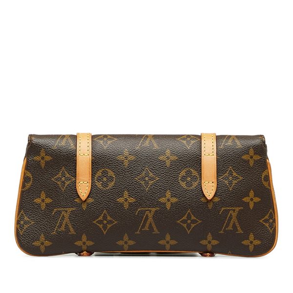 228 31952 3 Louis Vuitton Monogram Pochette Marel Waist Bag Brown