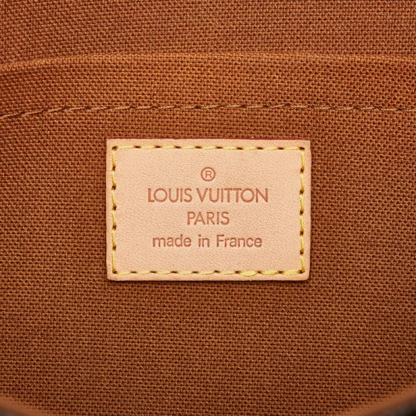 228 31952 7 Louis Vuitton Monogram Pochette Marel Waist Bag Brown