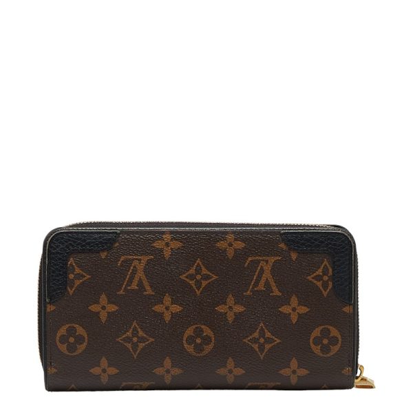 228 31953 3 Louis Vuitton Macassar Zippy Wallet Retiro Wallet Brown