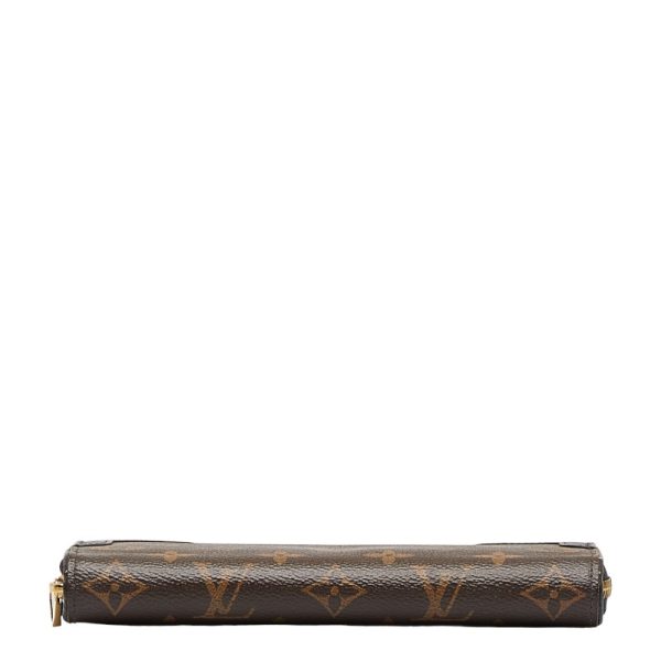 228 31953 4 Louis Vuitton Macassar Zippy Wallet Retiro Wallet Brown