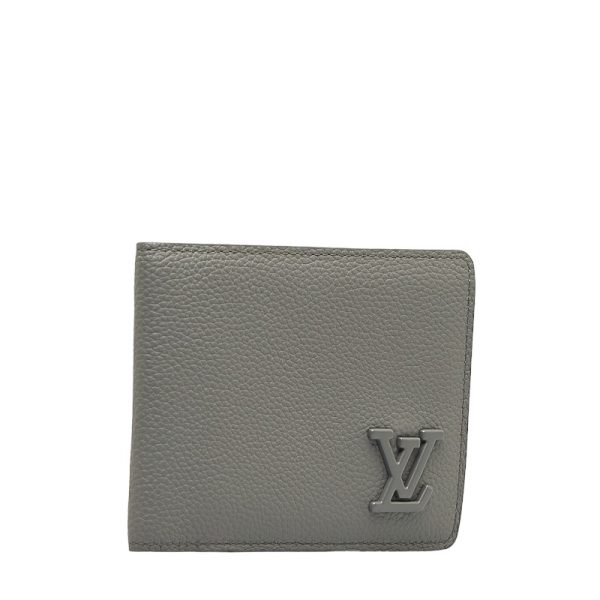 228 31957 2 Louis Vuitton Aerogram Portefeuille Wallet M81026 Gray