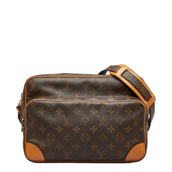 228 31958 1 Louis Vuitton Monogram Nile Crossbody Shoulder Bag Brown