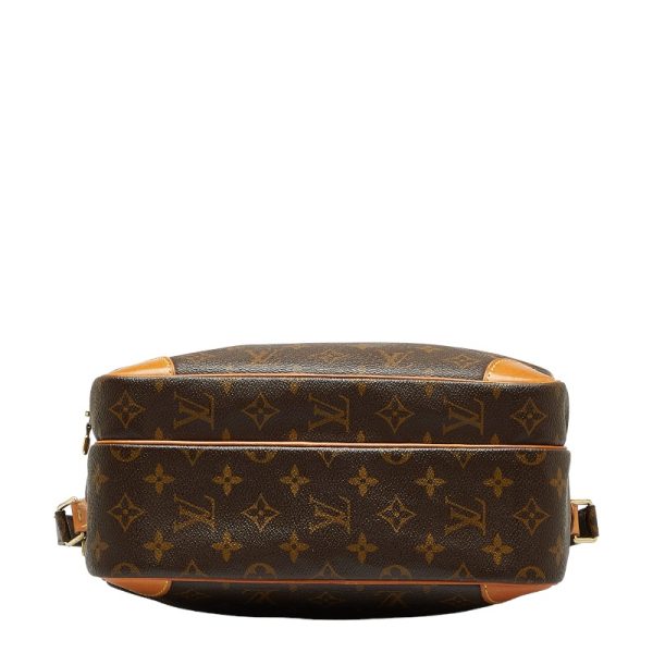 228 31958 4 Louis Vuitton Monogram Nile Crossbody Shoulder Bag Brown