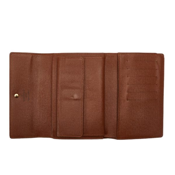 228 31974 9 Louis Vuitton Porte Tresor Etuit Papier Long Wallet M61202 Brown