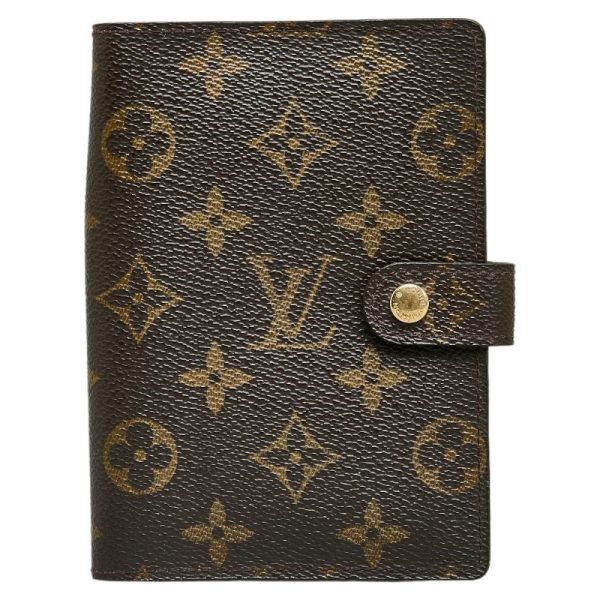 228 31985 1 Louis Vuitton Monogram Agenda PM Brown