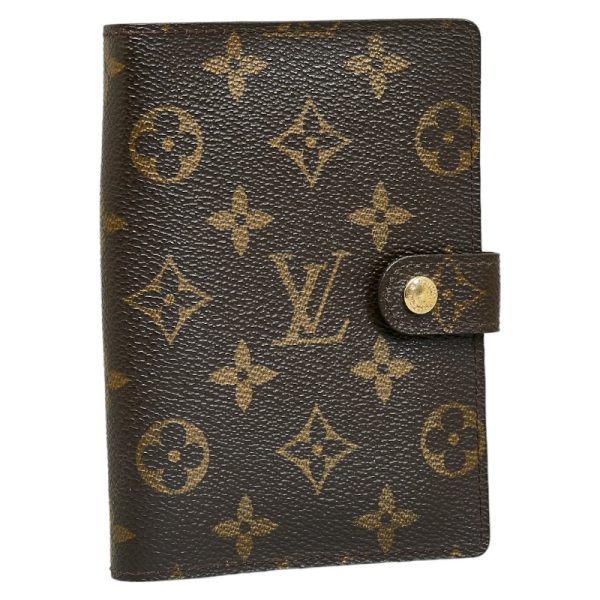 228 31985 2 Louis Vuitton Monogram Agenda PM Brown