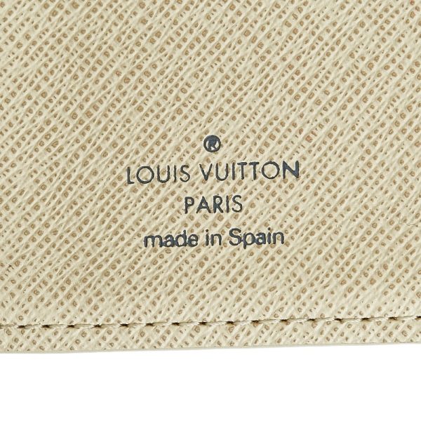 228 31991 7 Louis Vuitton Damier Azur Agenda PM Notebook Cover R20706 White