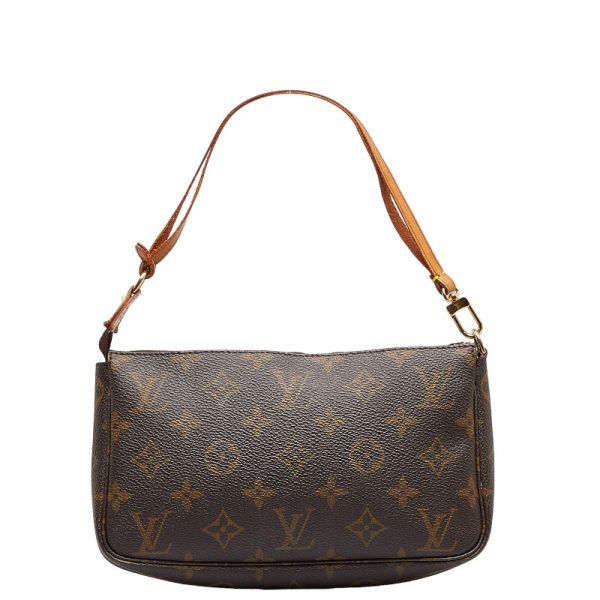 228 32028 3 Louis Vuitton Pochette Accessoire Shoulder Bag M51980 Brown