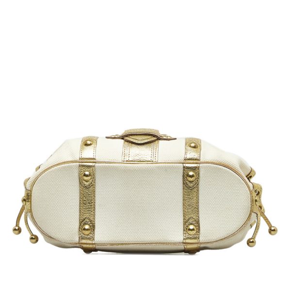 228 32054 4 Louis Vuitton Trianon Teda GM M92391 Ivory White