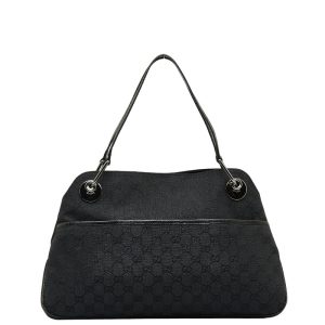 228 32107 1 Louis Vuitton Solar Ray Soft Trunk Shoulder Bag Monogram Canvas Black