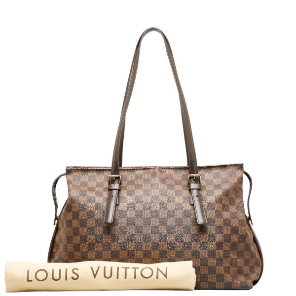 228 34265 9 Louis Vuitton Damier Chelsea shoulder bag N51119 brown