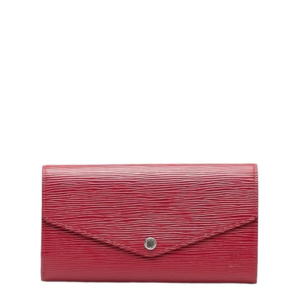 228 34286 1 Louis Vuitton Epi Portefeuille Sara Wallet M60580 Fuchsia Pink