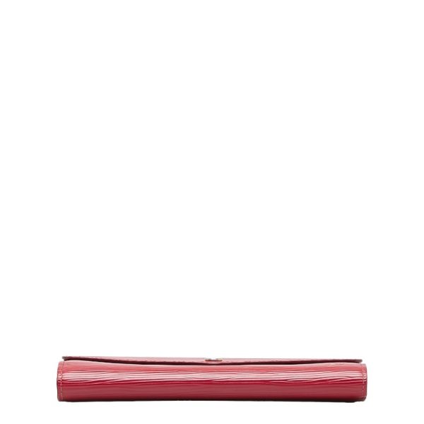 228 34286 4 Louis Vuitton Epi Portefeuille Sara Wallet M60580 Fuchsia Pink