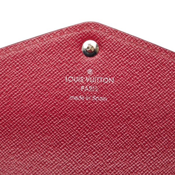 228 34286 9 Louis Vuitton Epi Portefeuille Sara Wallet M60580 Fuchsia Pink