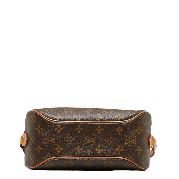 228 34319 4 Louis Vuitton Monogram Blois Shoulder Bag M51221 Brown