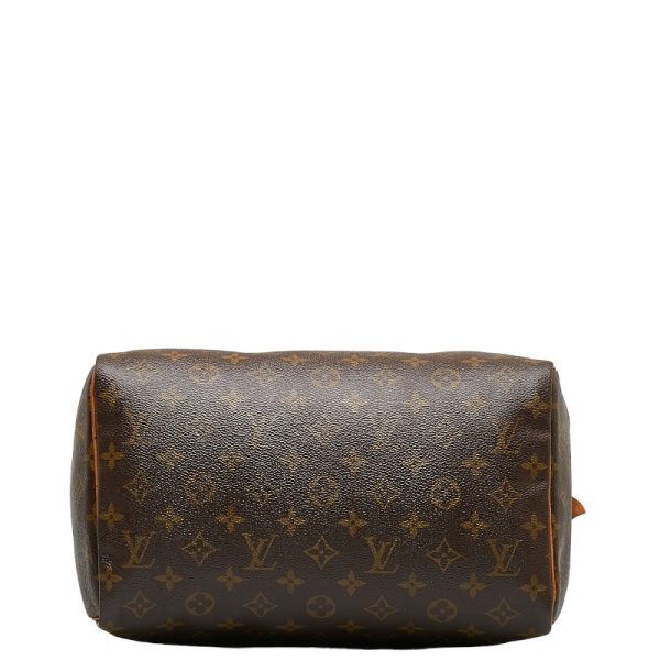 228 34320 4 Louis Vuitton Monogram Speedy 30 M41526 Brown