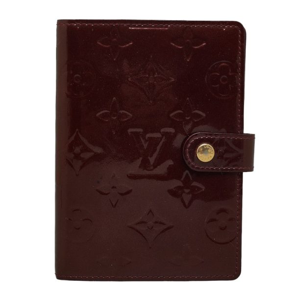 228 35806 1 Louis Vuitton Vernis Agenda PM Cover R21072 Amarant Purple Patent