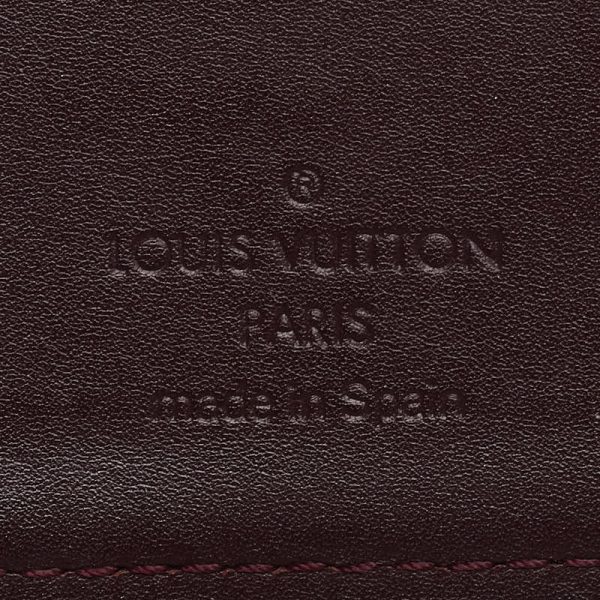 228 35806 6 Louis Vuitton Vernis Agenda PM Cover R21072 Amarant Purple Patent