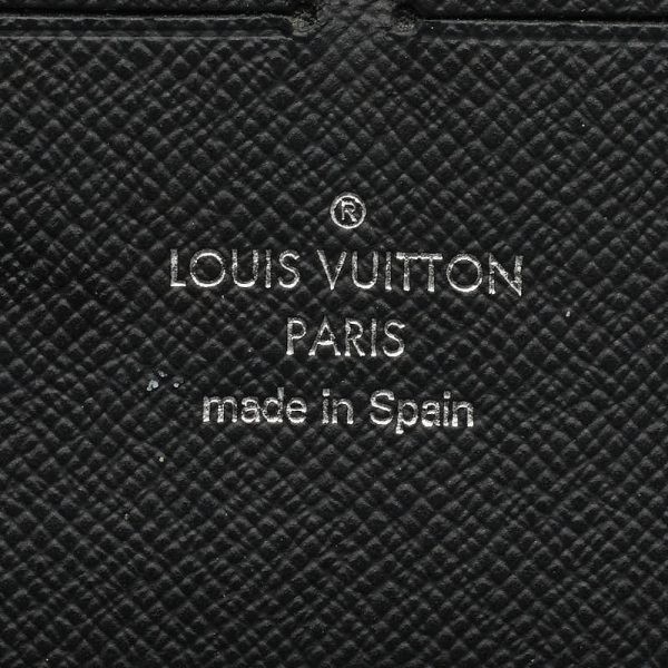 228 35813 12 Louis Vuitton Epi Zippy Organizer Long Wallet M63852 Black