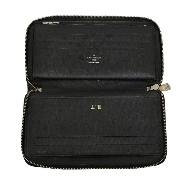 228 35813 8 Louis Vuitton Epi Zippy Organizer Long Wallet M63852 Black