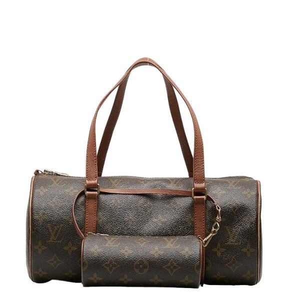 228 35824 1 Louis Vuitton Monogram Papillon 30 Shoulder Bag Brown