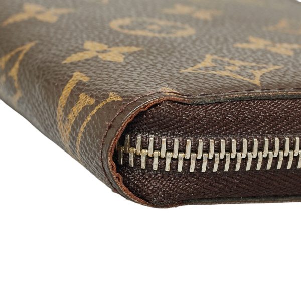 228 35860 5 Louis Vuitton Monogram Zippy Long Wallet M60017 Brown