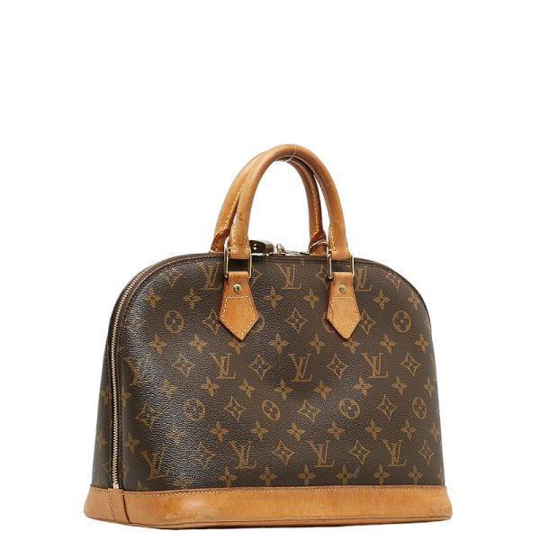 228 35885 2 Louis Vuitton Monogram Alma PM M53151 Brown