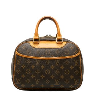 228 37823 1 Louis Vuitton Acrobat Shoulder Bag N41128 Damier Jean Black