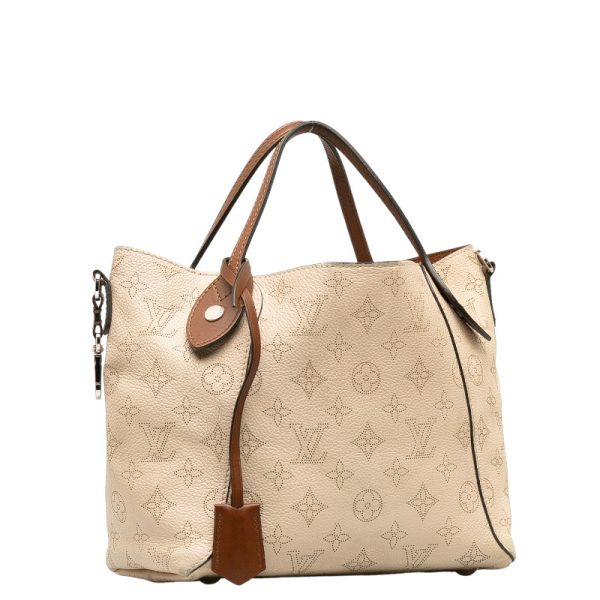 228 38866 3 Louis Vuitton Mahina Hina PM Shoulder Bag Beige