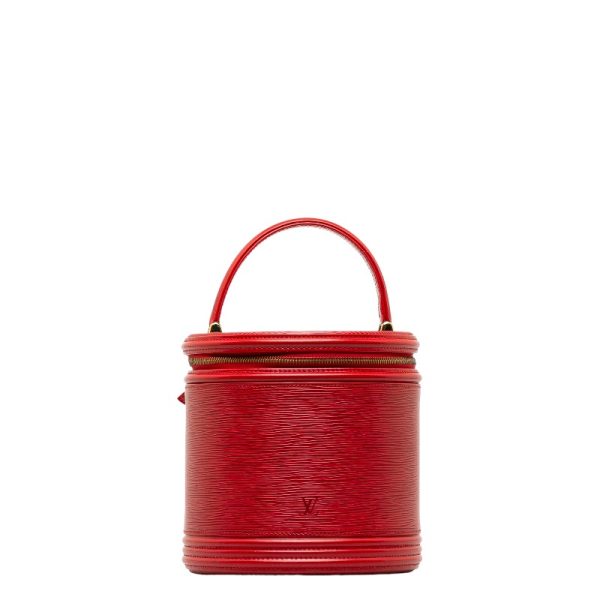 228 38891 1 Louis Vuitton Epi Cannes Vanity Bag M48037 Castilian Red