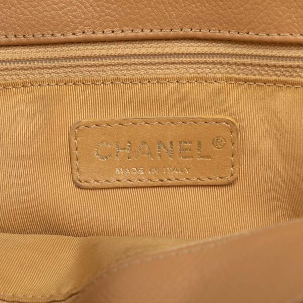 228 38929 11 CHANEL Cocomark Executive Tote Shoulder Bag Beige Caviar Skin