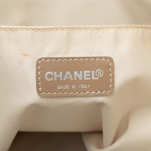 228 38932 9 CHANEL New Travel Line Briefcase Beige