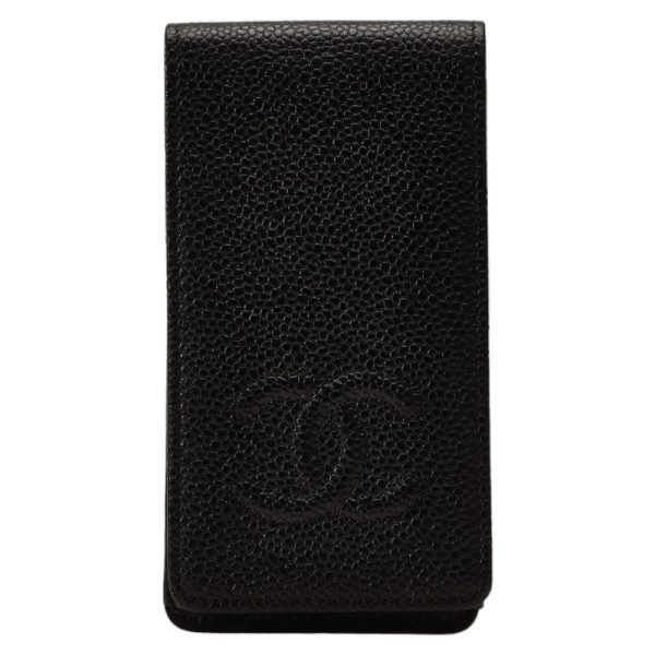 228 39843 1 CHANEL Cocomark iPhone 4 Smartphone Case Black Caviar Skin