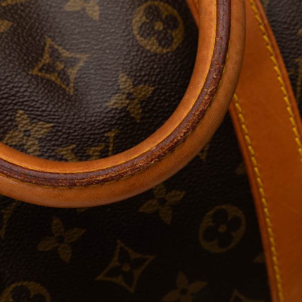 228 40491 5 Louis Vuitton Monogram Keepall 55 Travel Bag M41424 Brown