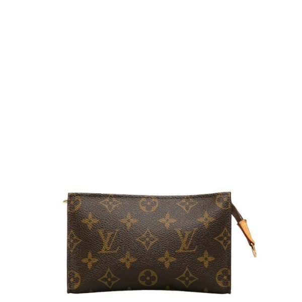 228 40492 1 Louis Vuitton Bucket PM Attached Pouch Brown