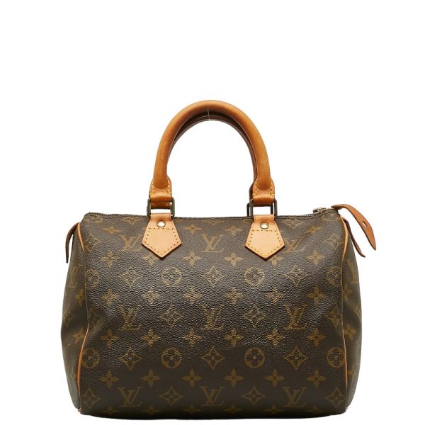 228 42071 1 Louis Vuitton Monogram Speedy 25 Mini Bag M41109 Brown