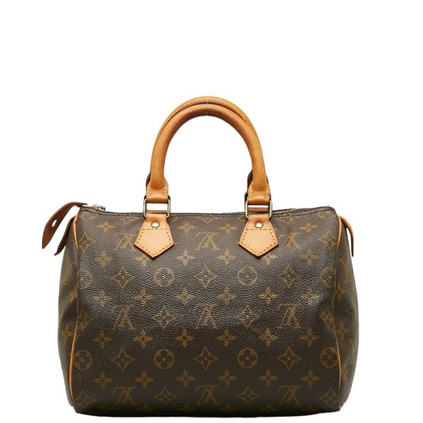 228 42071 3 Louis Vuitton Monogram Speedy 25 Mini Bag M41109 Brown