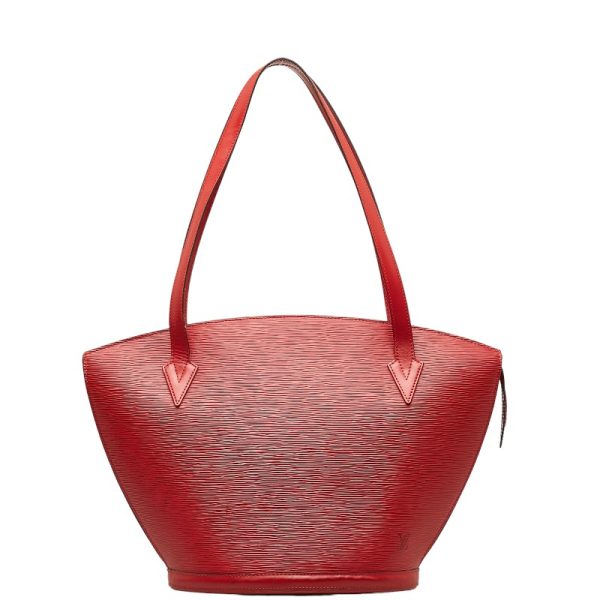 228 42933 1 Louis Vuitton Epi Saint Jacques Shoulder Bag M52267 Castilian Red