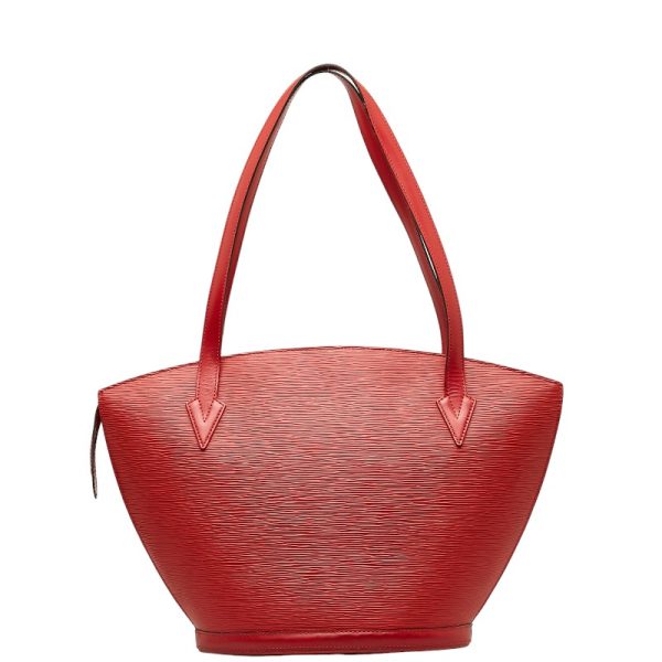 228 42933 3 Louis Vuitton Epi Saint Jacques Shoulder Bag M52267 Castilian Red