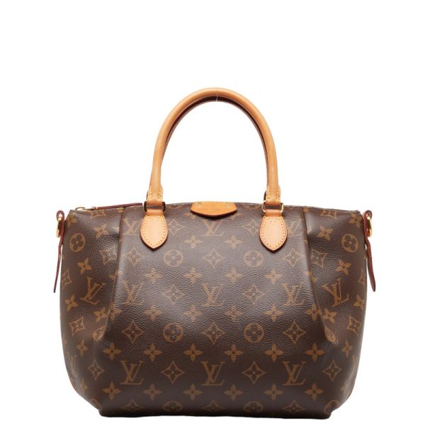 228 48020 2 Louis Vuitton Monogram Turenne PM Shoulder Bag Brown