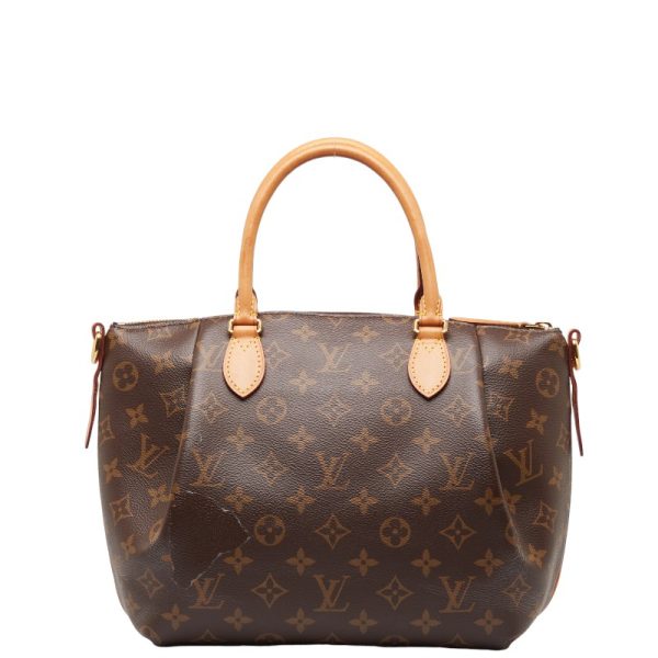 228 48020 4 Louis Vuitton Monogram Turenne PM Shoulder Bag Brown